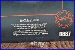 Z Scale Marklin 8887 750 Jahre Berlin 3 Commemorative Locomotives Set LNIB