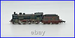 Z Scale Marklin Mini-Club 8130 Prussian Steam Locomotive Set Original Box RARE