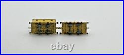 Z Scale Railex Brass 1005 Adher Locomotive With 4 Cars Static Module Set Wood Case
